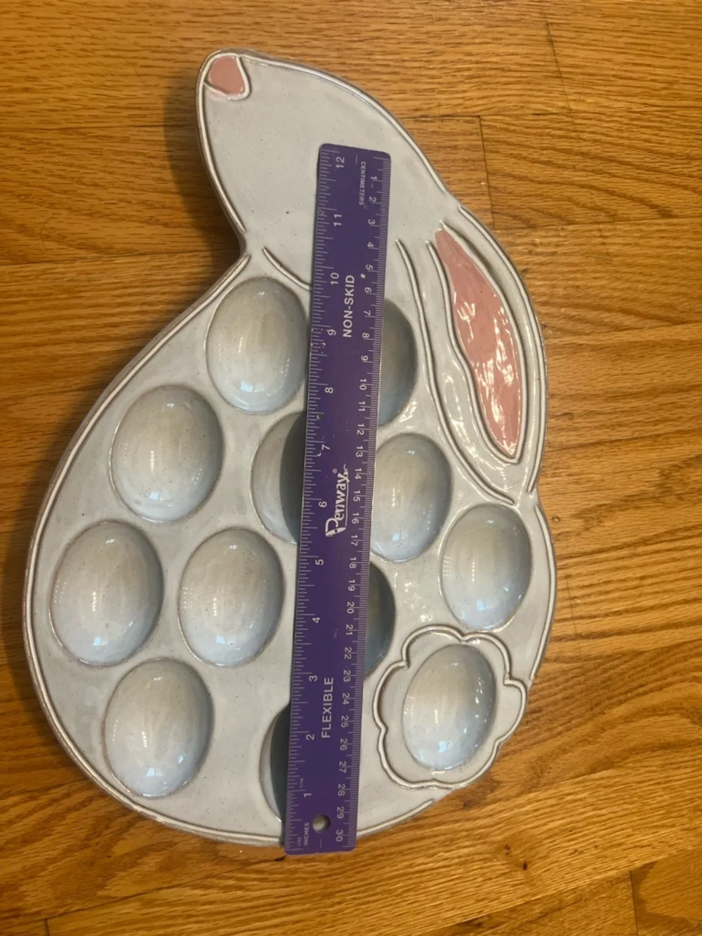 Mud Pie- Bunny Deviled egg tray